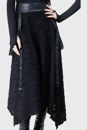 KIHILIST by KILLSTAR Gloomara Skirt Rock