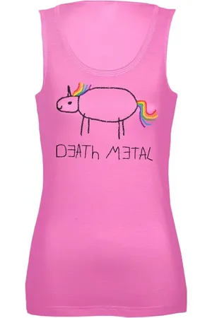 Tierisch Death Metal Unicorn Top Girl-Top