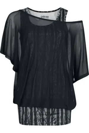 Gothicana Double Pack T-Shirt and Top Girl-Shirt