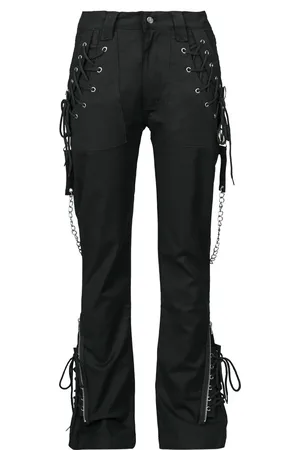 Gothicana Grace - with Chains and Lacing Girl-Hose