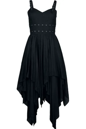 Gothicana Straps And Tips Dress Kleid
