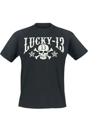Lucky 13 Skull Stars T-Shirt