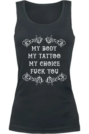 Sprüche My Body - My Tattoo - My Choice Girl-Top