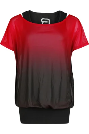 RED by EMP Double Pack Mesh T-Shirt and Top Girl-Shirt