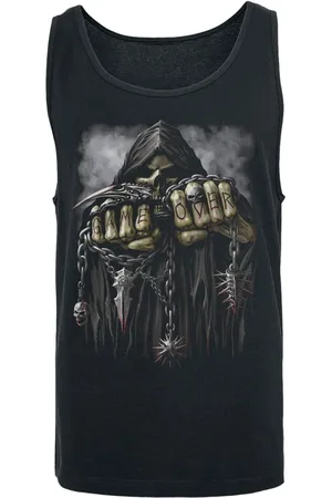 Spiral Game Over Tank-Top
