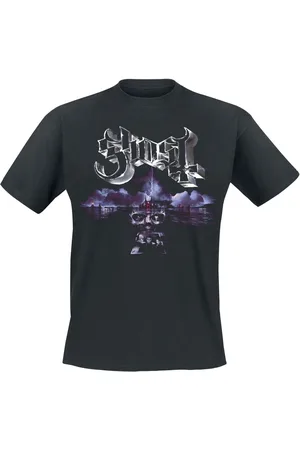 Ghost Portrait Wide Logo T-Shirt