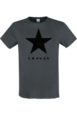 David Bowie Amplified Collection - Black Star T-Shirt