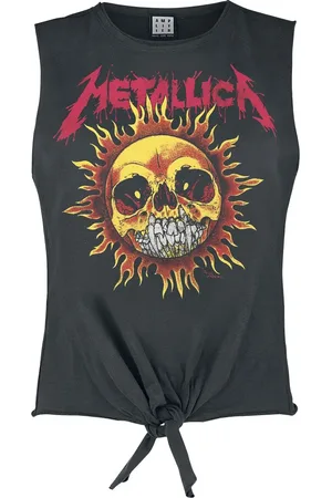 Metallica Amplified Collection - Neon Sun Girl-Top