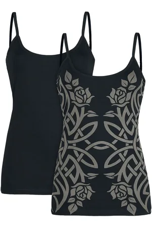 EMP Doppelpack Tops mit dünnen Trägern Girl-Top