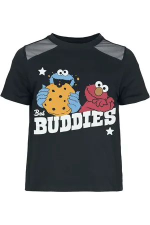 Sesamstraße Buddies - Krümelmonster - Elmo Girl-Shirt