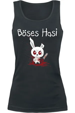 Tierisch Böses Hasi Girl-Top