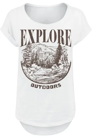 Goodie Two Sleeves Explore Outdoors Girl-Shirt