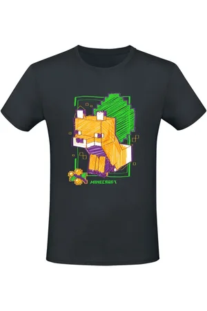 Minecraft Drawn Fox T-Shirt