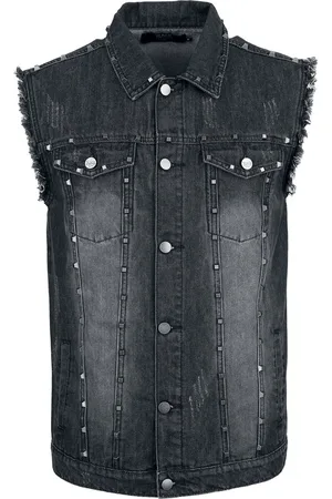 EMP Vest with pyramid studs Weste