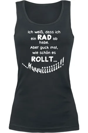 Sprüche Ich weiß, dass ich ein Rad ab habe. Girl-Top