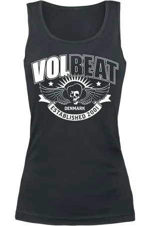 Volbeat Skullwing Ribbon Girl-Top