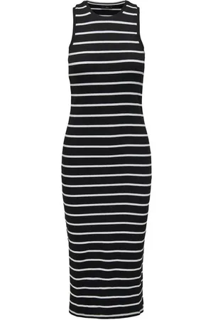 ONLY ONLBELFAST STRIPE S/L MIDIDRESS JRS NOOS Kleid