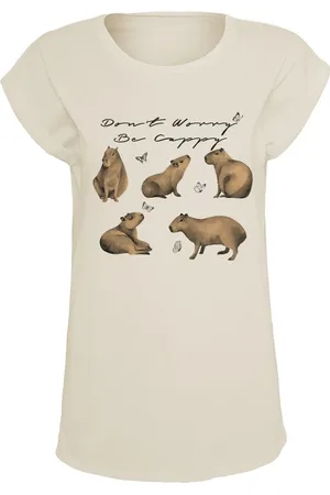 Sprüche Don´t Worry, Be Cappy Girl-Shirt