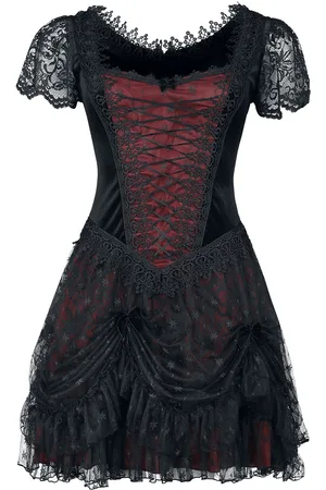 Sinister Gothic Minidress Kleid