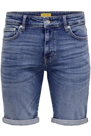 Only & Sons ONSPLY DBD 8773 TAI DNM SHORTS NOOS Jeans-Shorts