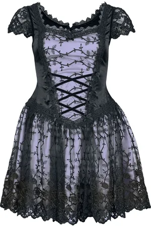 Sinister Gothic Gothic Short Dress Kleid