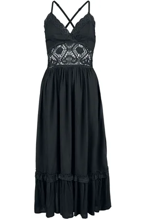 Gothicana Maxidress With Lace Kleid