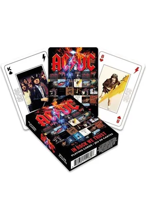 AC/DC In Rock We Trust - Spielkarten Kartenspiel
