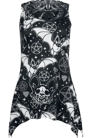 Heartless Conjure Lace Panel Vest Girl-Top