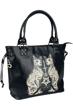 Banned Alternative Esoteric Cat Bag Handtasche