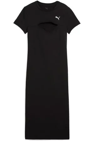 PUMA WARDROBE ESS Midi Cut-Out Dress Kleid