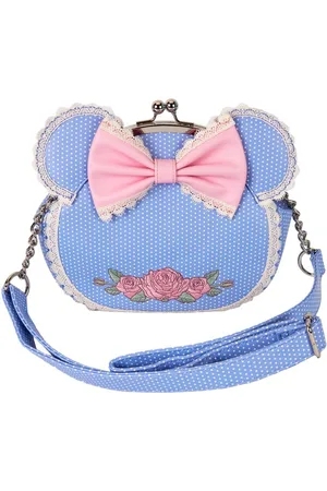 Micky Maus Loungefly - Minnie Maus - Floral And Lace Handtasche
