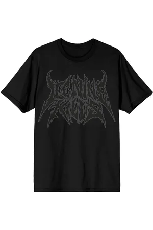 Ice Nine Kills Black On Black Puff Print T-Shirt