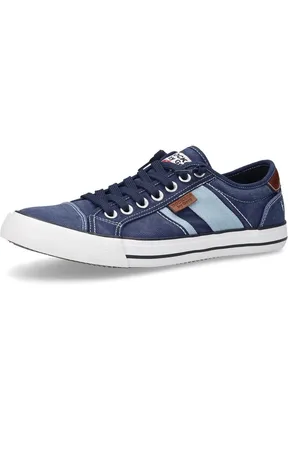 Dockers Washed Canvas Sneaker Double Blue Sneaker