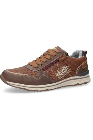 Dockers Zip Sneaker Low Brown Sneaker