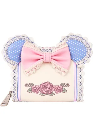 Micky Maus Loungefly - Minnie Floral And Lace Ears Geldbörse