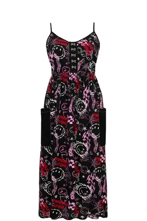 Hell Bunny X Smiley Originals Riot Dress Kleid