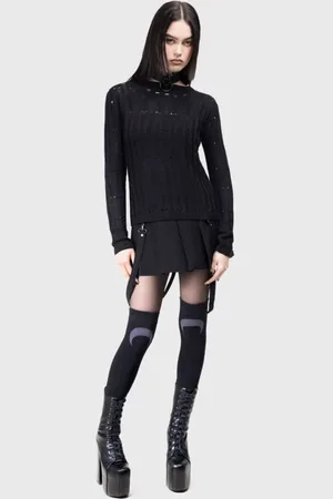 KIHILIST by KILLSTAR Webelia Sweater Strick-Sweater