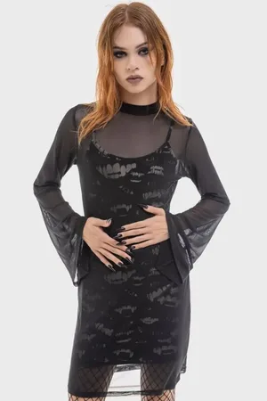 Killstar The Lost Boys - Sheer Vamp Dress Kleid