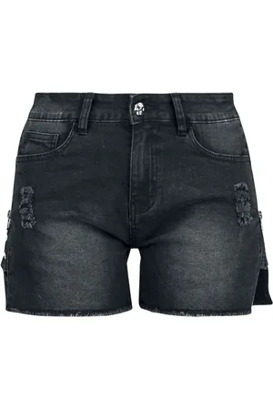 Rock Rebel Shorts With Lateral Zipper Girl-Shorts