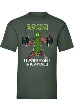 Rick and Morty Into a Pickle T-Shirt
