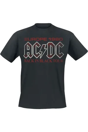 AC/DC Back In Black Europe 1980 T-Shirt