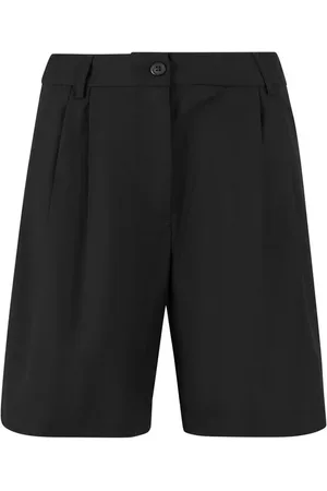 Urban classics Ladies Pleated Bermuda Shorts Girl-Shorts