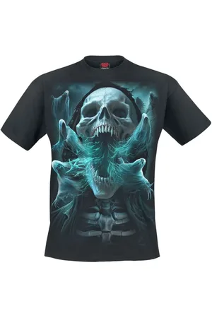 Spiral Ghost Skull T-Shirt