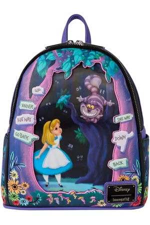 Alice im Wunderland Loungefly - Alice and Cheshire Cat Rucksack