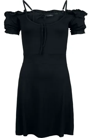 Gothicana Ladies Off Shoulder Dress Kleid