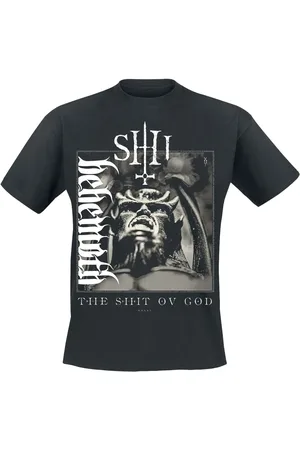 Behemoth The Shit Of God - Vertical Logo Cover T-Shirt