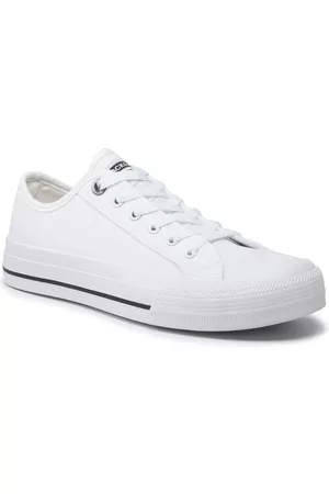 JACK & JONES Sneakers aus Stoff - Jfwcrop Canvas Lo Noos 12203651 White