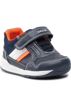 Geox Sneakers - B Rishon B. A B250RA 0BC14 C4324 Navy/Fluo Orange