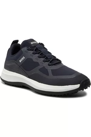 HUGO BOSS Herren Sneakers - Sneakers - Cedric Runn 50480883 10232558 01 Dark Blue 403