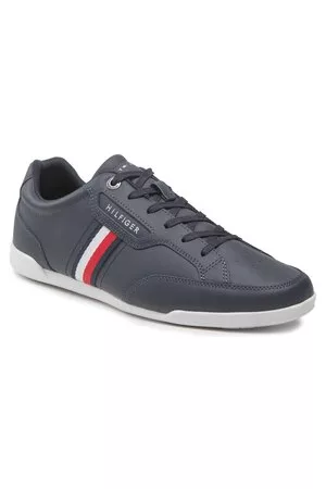 Tommy Hilfiger Sneakers - Classic Lo Cupsole Leather FM0FM04277 Desert Sky DW5